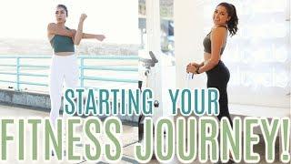 How To Start Your Fitness Journey! My Top Tips! | Jeanine Amapola