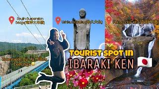 IBARAKI-KEN TRAVEL VLOG | AUTUMN IN JAPAN | USHIKU DAIBUTSU+RYUJIN BRIDGE+FUKURODA FALLS | VLOG #09