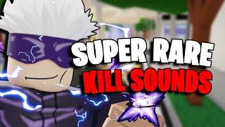 SUPER RARE CUSTOM KILL SOUNDS | ROBLOX Jujutsu Shenanigans Custom kill sound ids