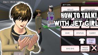 How To Make NPC as A JetGirl! | Talk With JetGirl | Sakura School Simulator Tutorial