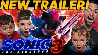 SONIC THE HEDEGHOG 3 TRAILER 2 REACTION! Shadow | Knuckles | Jim Carrey | Keanu Reeves | Full Review