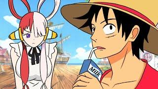 《 One Piece 》:: Did Luffy get a Uta's milk ? | Luffy x Uta