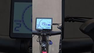 Nakxus E-Bike Speed test peddle and throttle.