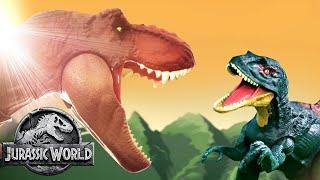 Most EPIC Dino Battles | Jurassic World | Mattel Action!