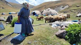 Peace in the nomadic al-Achiq: traditional life with an old woman and an old man in the mountains