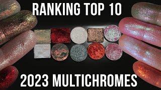 Multichrome Monday | Ranking the top 10 multichrome eyeshadows of 2023!