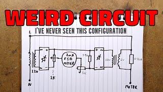 Unusual circuit with retro-feel (specialist PCB cleaning machine)