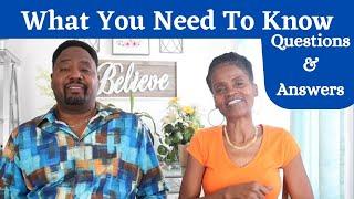 MARRIED 32 YEARS | Q & A | WHAT YOU NEED TO KNOW