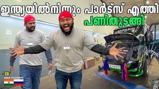 Our vehicle parts coming //van life //ഇന്ത്യയിൽ നിന്നും പാഴ്സെത്തി വണ്ടി പണി തുടങ്ങി