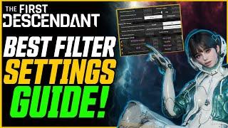 SAVE YOUR LOOT! Loot Filter Guide & Best Settings for God Rolls! // The First Descendant