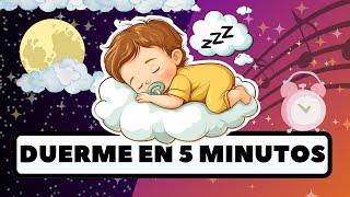 Música Relajante para Dormir Bebés y Niños en 5 minutos | Sueño Profundo con Sonido de Agua Suave 