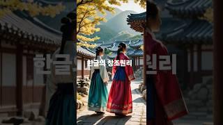 한글의 원리#세종대왕#한글#대한민국#애국심#영어와한글#지식
