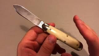 Knife Talk: Great Eastern Cutlery Tidioute #78 American Jack in Smooth White Bone