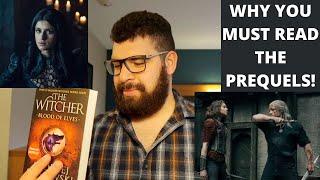 Why you must read the prequels first! the witcher blood of elves review | booktube | 2021 tbr