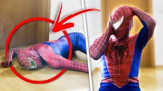 When Spider-Man has his unlucky day! 
