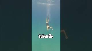 ACHEI UM TUBARÃO NO MAR!!