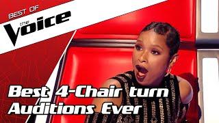 TOP 10 | BEST ALL TURN Blind Auditions in The Voice