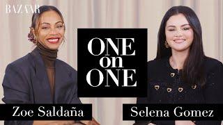 One on One: Selena Gomez and Zoe Saldaña discuss 'Emilia Pérez', womanhood and more | Bazaar UK