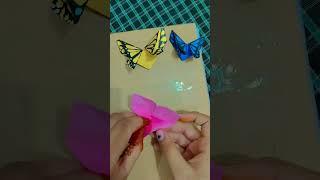 Easy butterfly book mark ️#diy#bookmark#shorts#Peehu art and crafts...