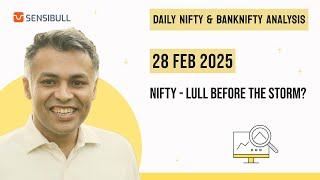 NIFTY & BANK NIFTY Analysis for Tomorrow | Stock Market Outlook | 28 February 2025, Friday