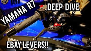 Yamaha R7 - THE TRUTH about Ebay Brake Clutch Levers