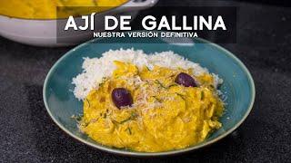 COMO PREPARAR AJÍ DE GALLINA (POLLO) FÁCIL Y RÁPIDO | COMIDA PERUANA | ACOMER.PE