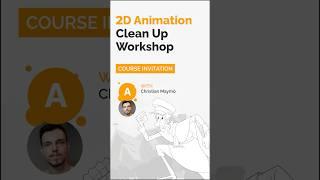 Where to learn animation clean up professionally? Workshop Invitation #animation  #2danimation