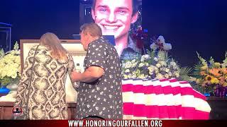 PFC Shane Taylor Golden Angel Flight and Military Honors