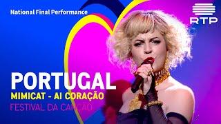 Mimicat - Ai Coração | Portugal  | National Final Performance | Eurovision 2023