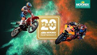 20 years KTM x MOTOREX | Discover the limited edition engine oil