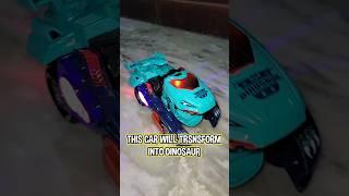 Car Transform into #dinosaur #shorts #toys