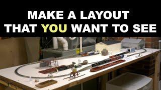 Model Railroad Tips on Making a Scene and Scratch Building. EASY HOW TO.