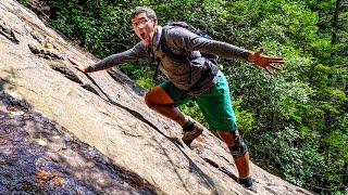 Hiking the TERRIFYINGLY Steep Slide to Mt Flume | White Mountains NH