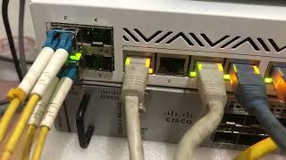 Mikrotik CCR2116-12G-4S+ Cloud Core Router | SpeedTest Bandhwith CPU Load and All Port