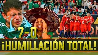 Chile 7 v/s México 0 - Relatos Mexicanos  ¡Humillación total!