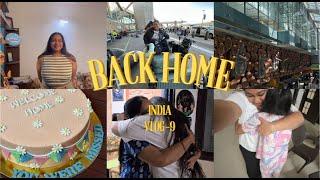 Vlog 9 | BACK HOME | Summer Break series | ️‍‍