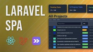 Laravel 11 + React Full Stack App with Inertia - Project Management App