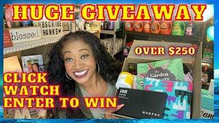 HUGE SUBSCRIBER APPRECIATION GIVEAWAY  CLICK WATCH ENTER TO WIN THESE AMAZING PRIZES 