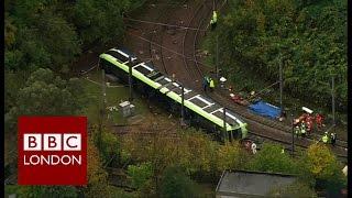 The Croydon tram crash - BBC London News