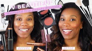 Weekend Trip Beauty Routine | V Beautiful