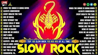 Top 15 Slow Rock 70s 80s 90s Love Ballads to Relax ⭐ Scorpions, Nirvana, Bon Jovi, Sam Philips