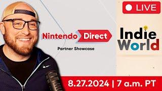 Nintendo Direct Partner and Indie Showcase Live Reaction!