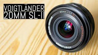 Voigtländer 20mm f/3.5 Color Skopar SL-II - The Smallest F-Mount Ultra-Wide Lens - Review