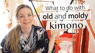 What to Do with Old and Moldy Kimono // Lottery for the Give-Away