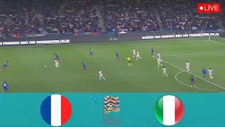 France Vs Italy LIVE | Uefa Nations League 2024 | Match LIVE Today