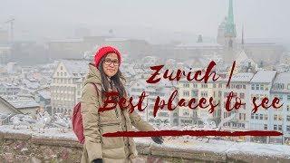 Best places to visit in Zurich | short Layover in Zurich Vlog