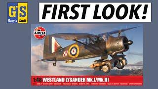 2024 NEW AIRFIX LYSANDER 1/48 - first box review!