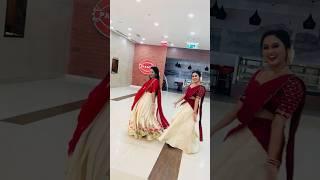 Nayana & Pallavi | Onam at lulu mall #asianet #lachudevuz