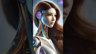 Futuristic Female Robot – Groundbreaking AI Art