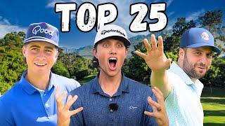 THE TOP 25 SHOTS OF 2024 | The Biggest Year In Youtube Golf History